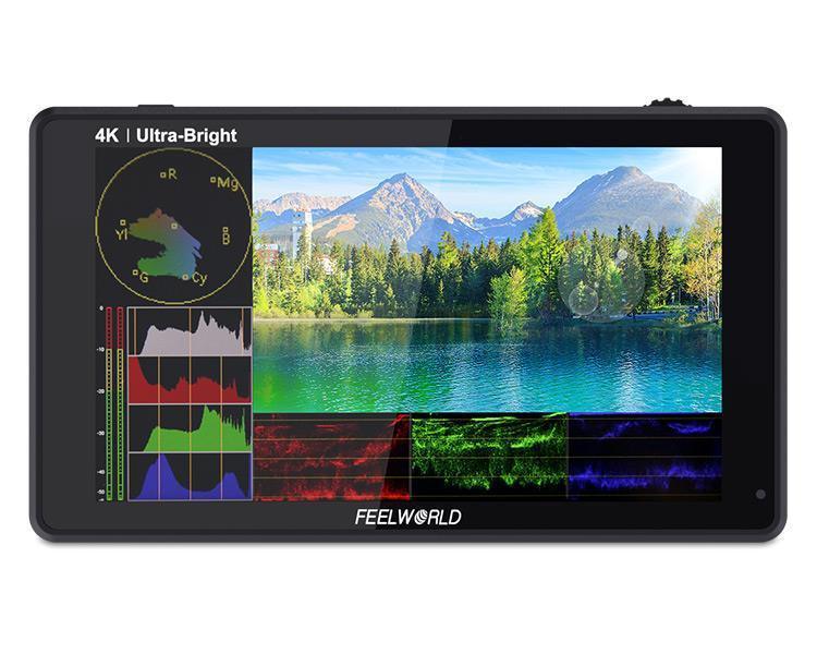FEELWORLD LUT6S 6 Inch 2600Nits HDR/3D LUT Touch Screen DSLR Camera Field Monitor - Vitopal