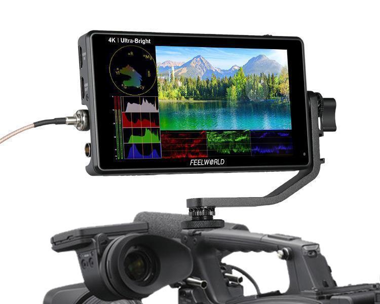 FEELWORLD LUT6S 6 Inch 2600Nits HDR/3D LUT Touch Screen DSLR Camera Field Monitor - Vitopal