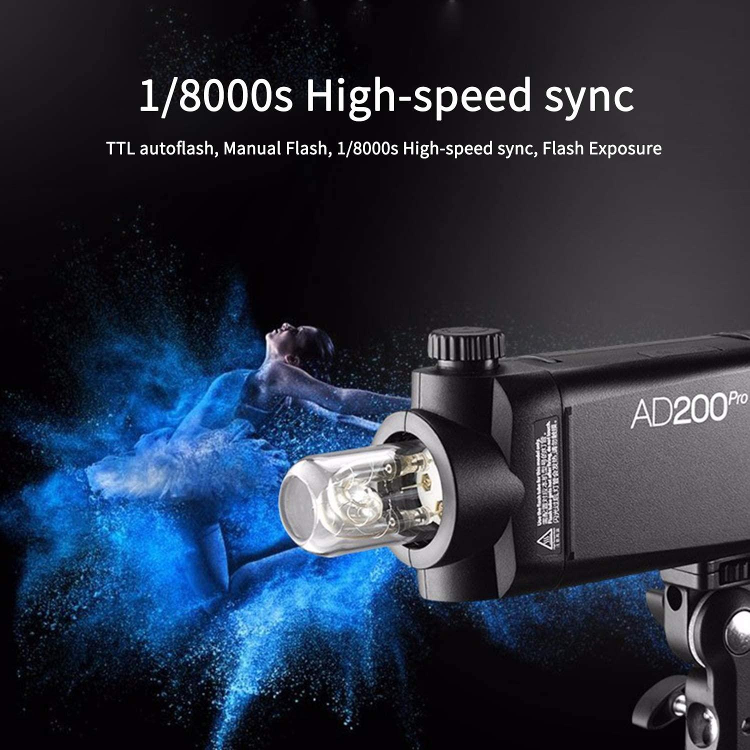 Godox AD200Pro TTL Pocket Flash Speedlite - Vitopal