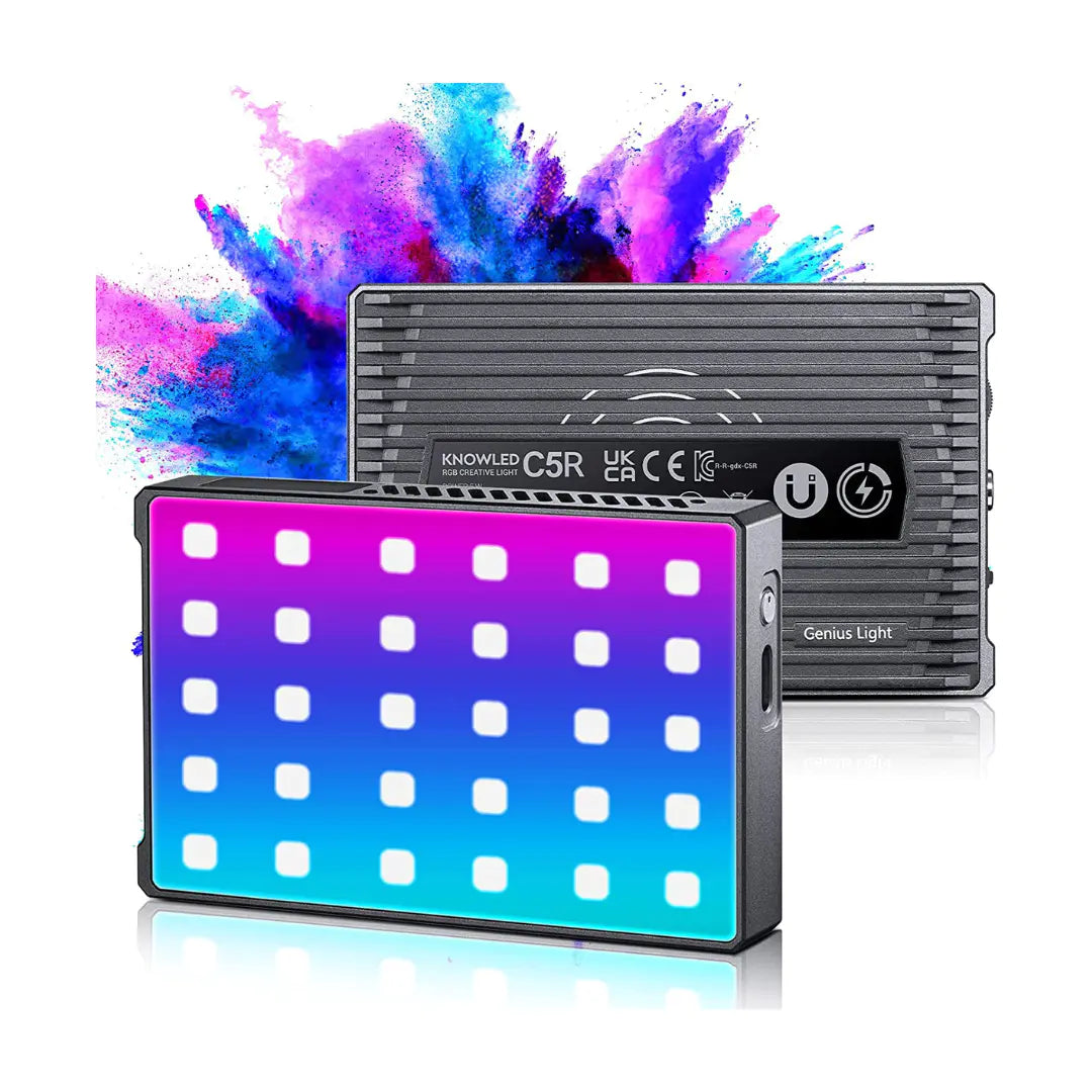 Godox C5R 5W 2500k-8500k Full Color RGB Panel Light - Vitopal