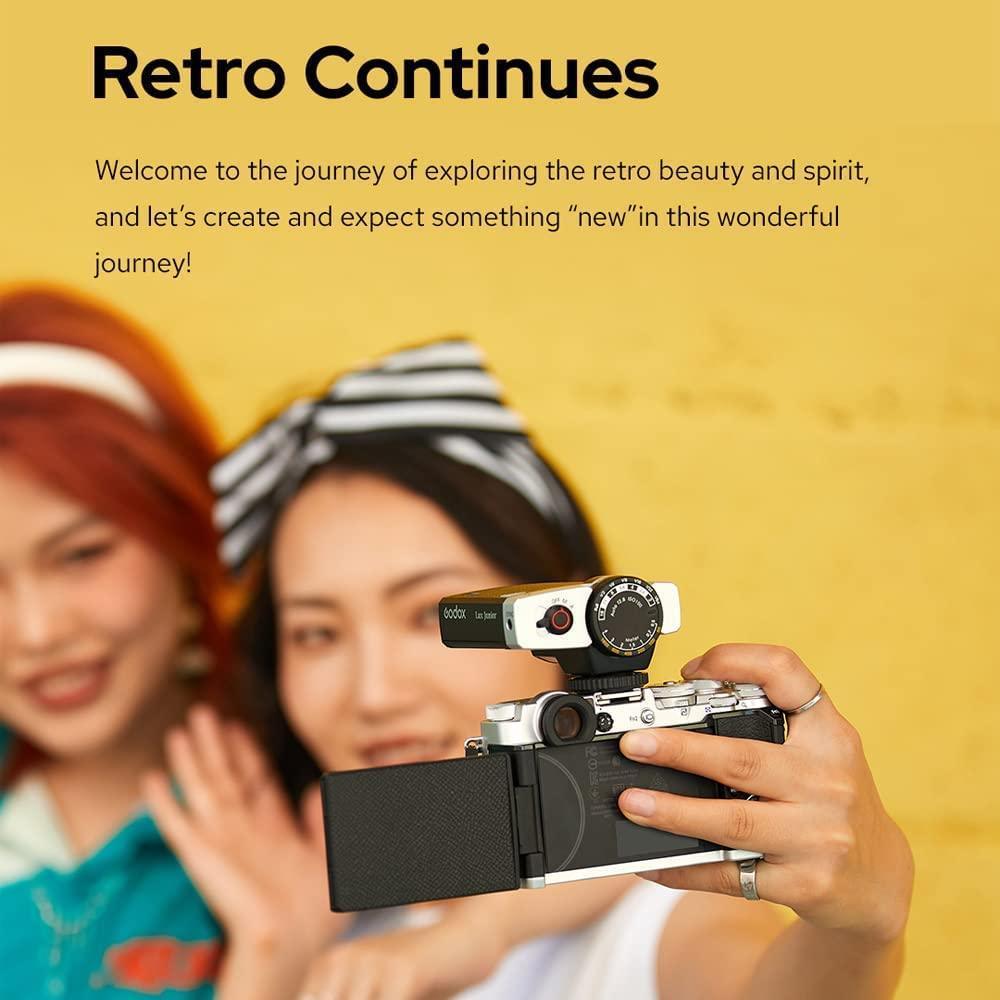 Godox Lux Junior Retro Camera Flash - Vitopal
