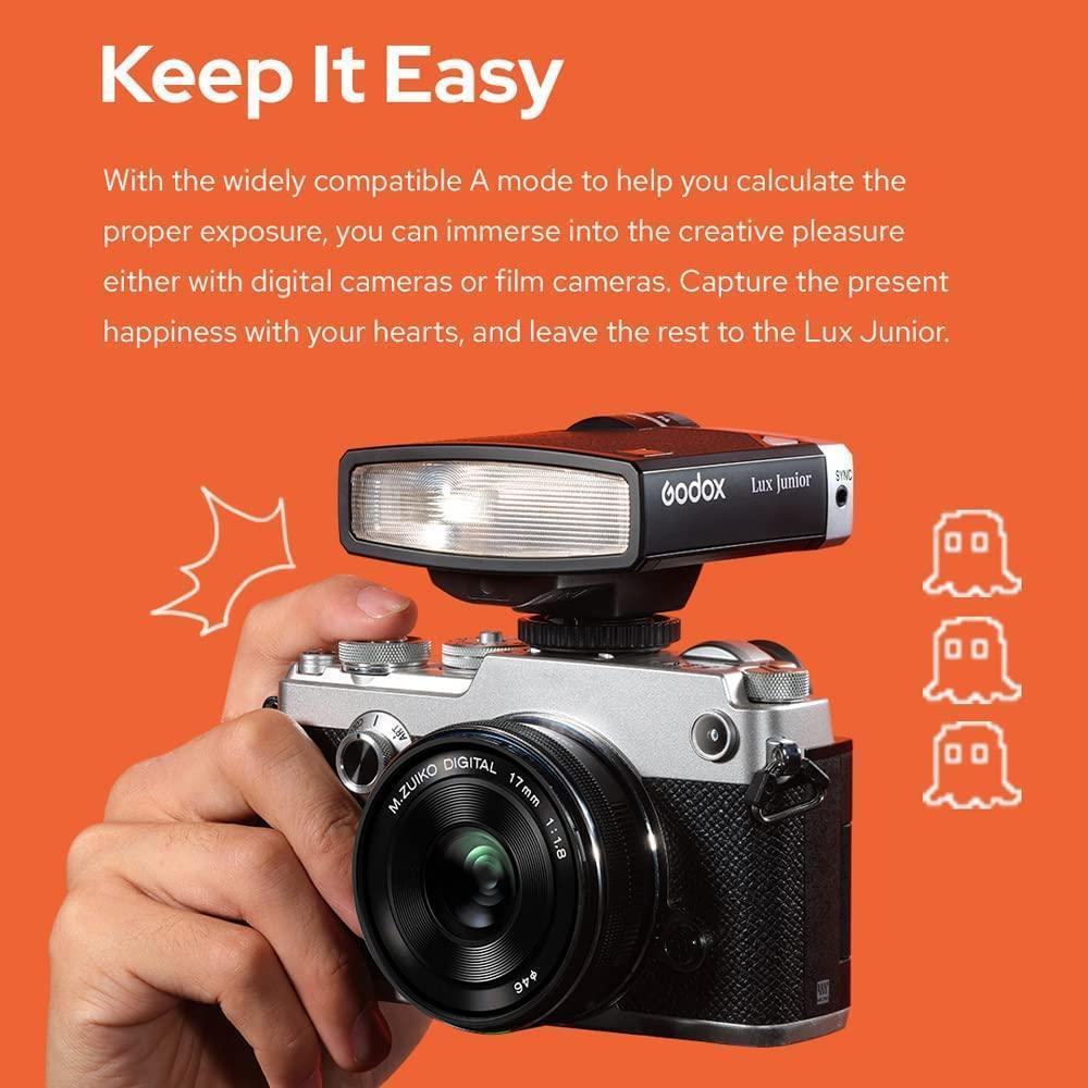 Godox Lux Junior Retro Camera Flash - Vitopal