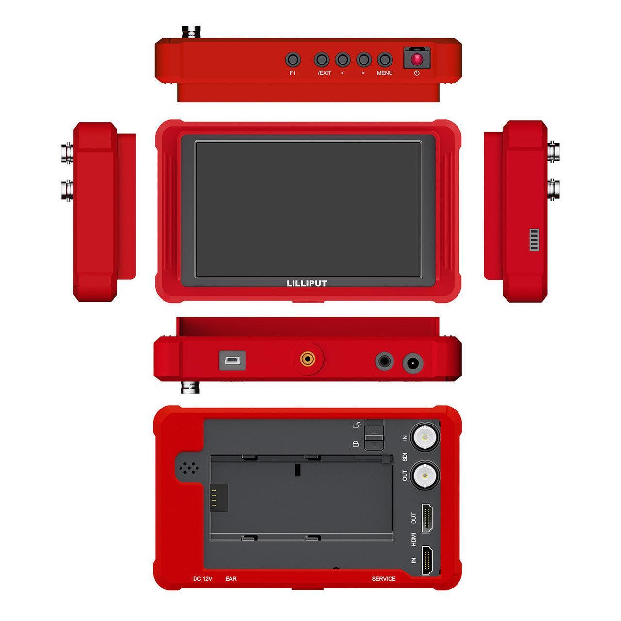 Lilliput FS5 5.4 Inch HDMI 2.0/3G-SDI On-Camera Monitor