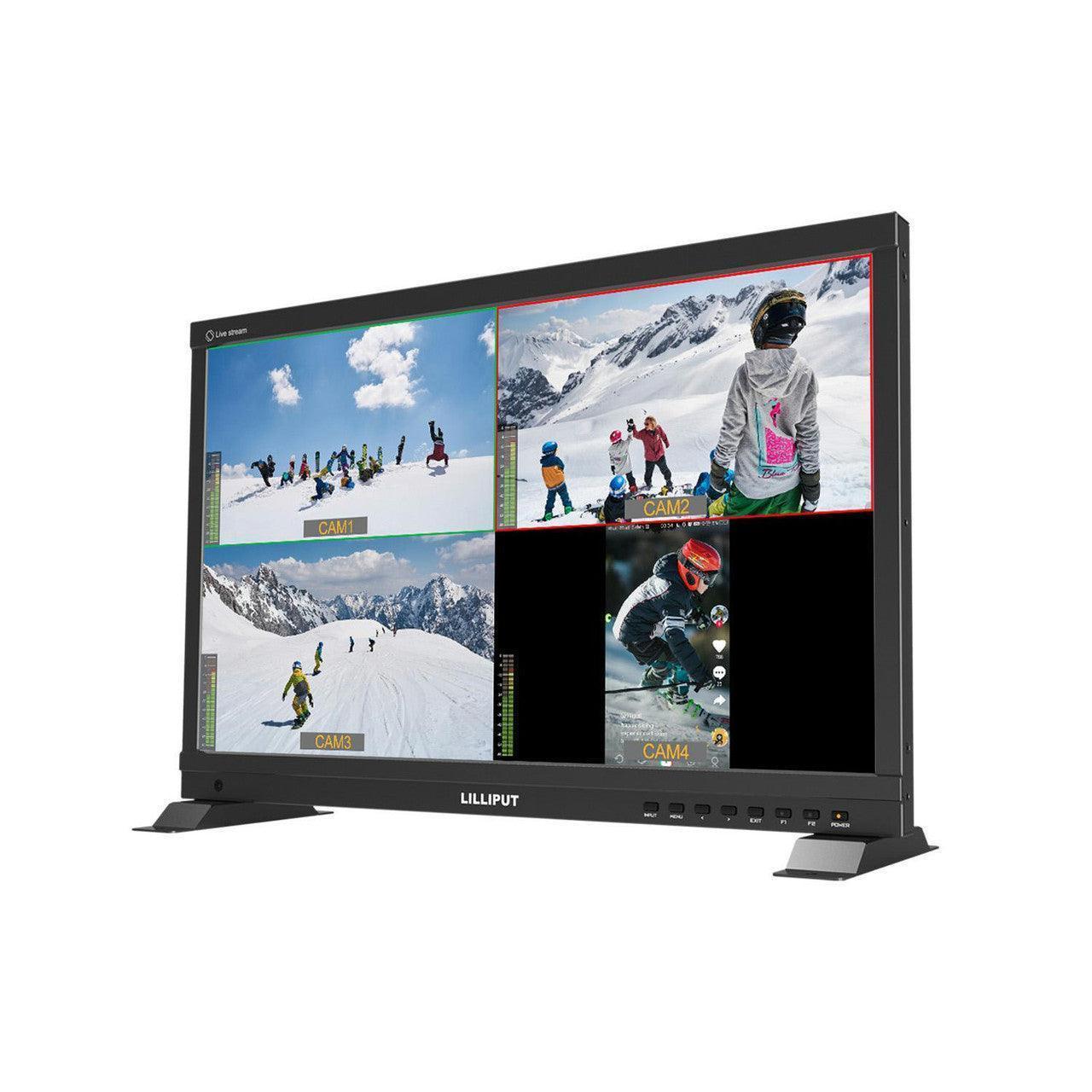 Lilliput PVM220S 21.5 Inch 3G-SDI/HDMI Quad-Split Broadcast Monitor - Vitopal