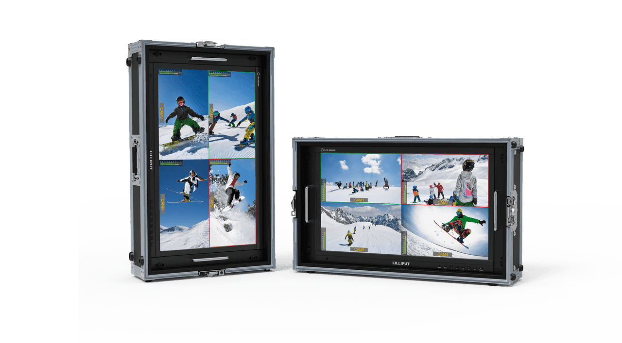 Lilliput PVM220S 21.5 Inch 3G-SDI/HDMI Quad-Split Broadcast Monitor - Vitopal