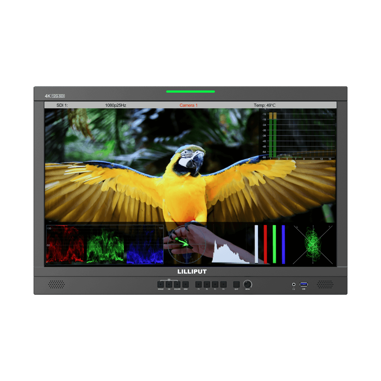 Lilliput Q23 23.8 inch 12G-SDI Professional Broadcast Production Studio Monitor - Vitopal