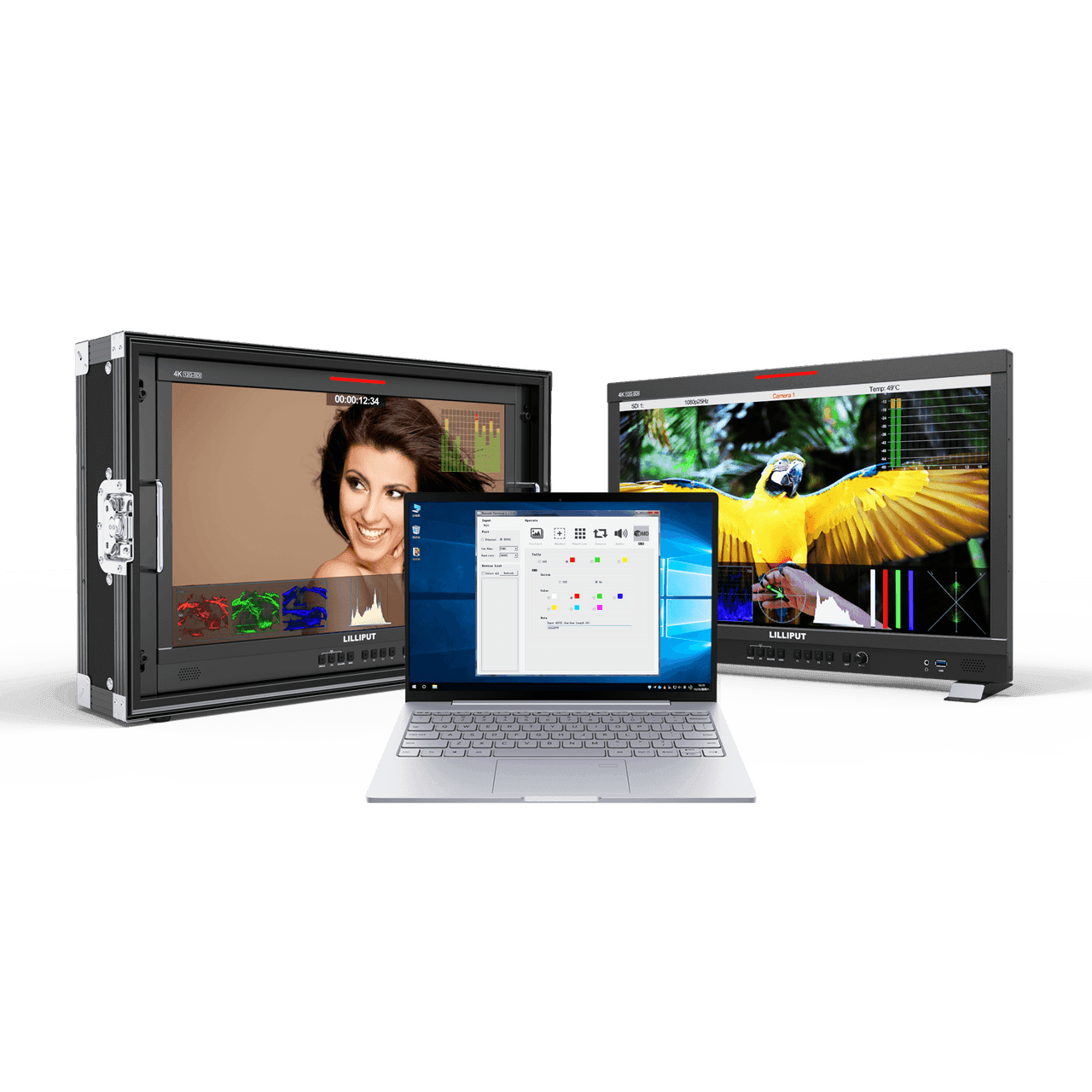 Lilliput Q23 23.8 inch 12G-SDI Professional Broadcast Production Studio Monitor - Vitopal