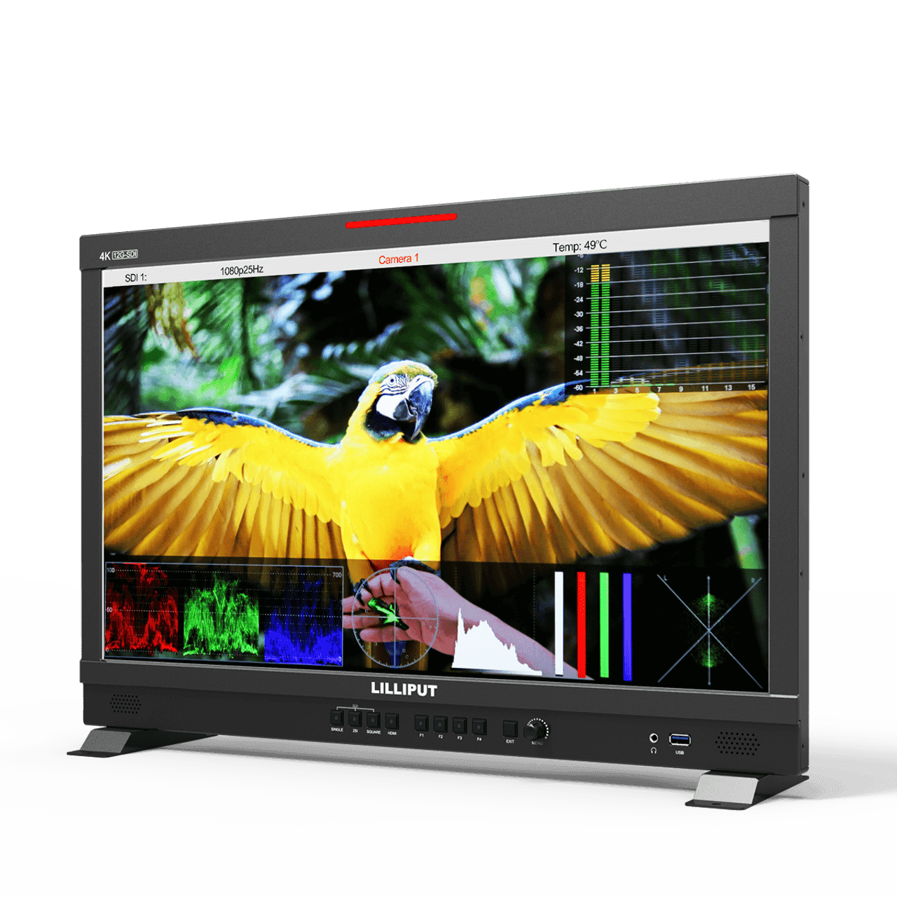Lilliput Q24 23.6 Inch 12G-SDI Professional Broadcast Production Studio Monitor - Vitopal