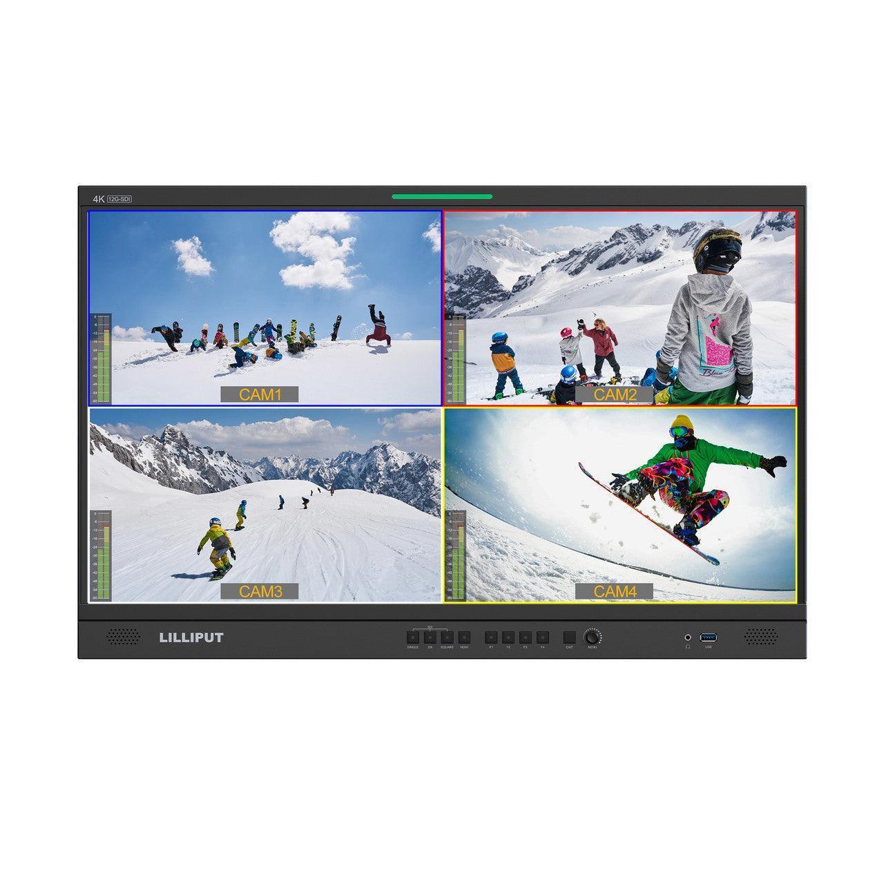 Lilliput Q28 28 inch 12G-SDI professional production studio monitor - Vitopal