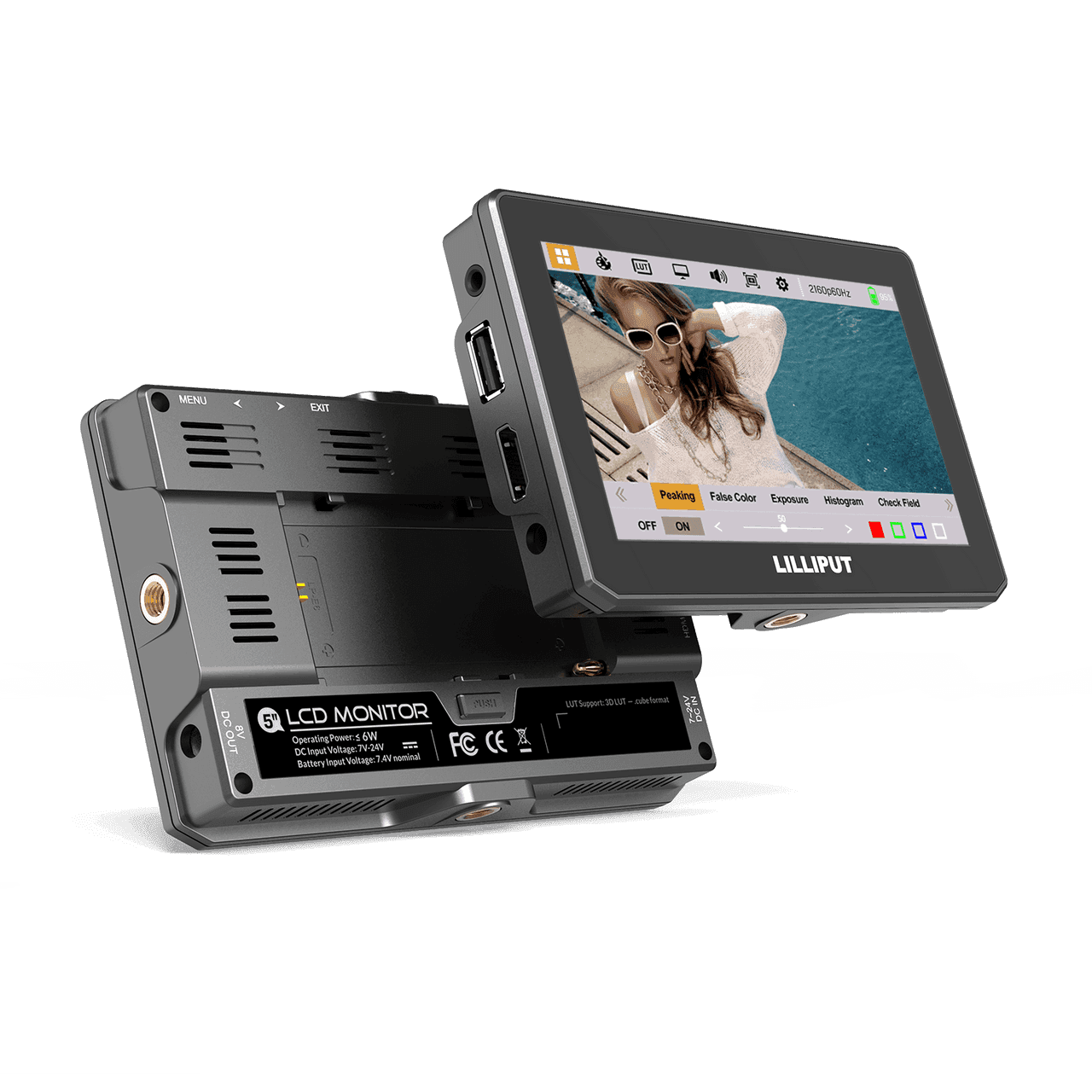 Lilliput T5 5 Inch Touch On-Camera HDMI Monitor - Vitopal