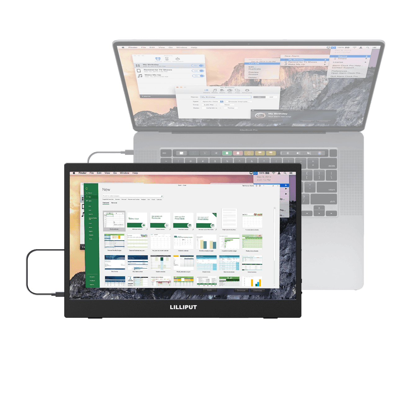 Lilliput UMTC-1400 14 Inch Full HD Portable Touchscreen LED Monitor - Vitopal