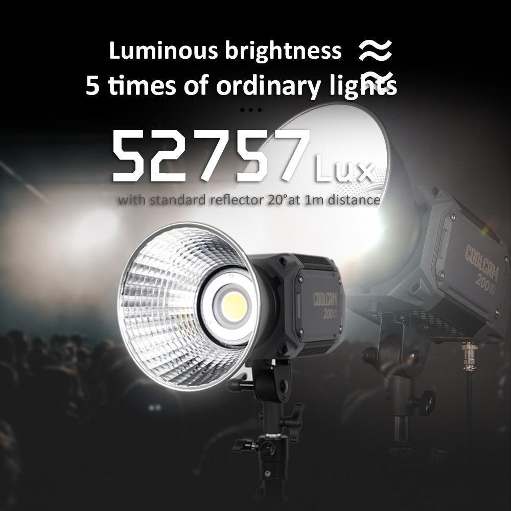 LS Coolcam 200D Bi-Color LED Continuous Video Light - Vitopal