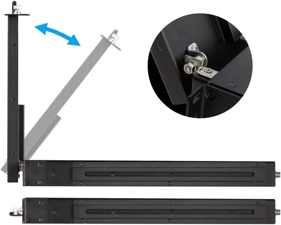 Seetec SC173-HSD-56 17.3 Inch 1RU Pull-Out Rack Mount Monitor - Vitopal