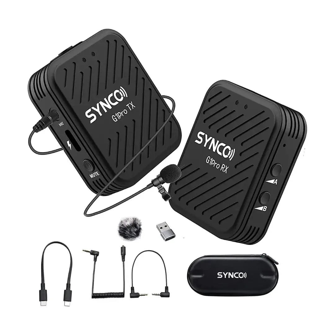 SYNCO G1A1 Pro Ultracompact Digital Wireless Lavalier Microphone - Vitopal