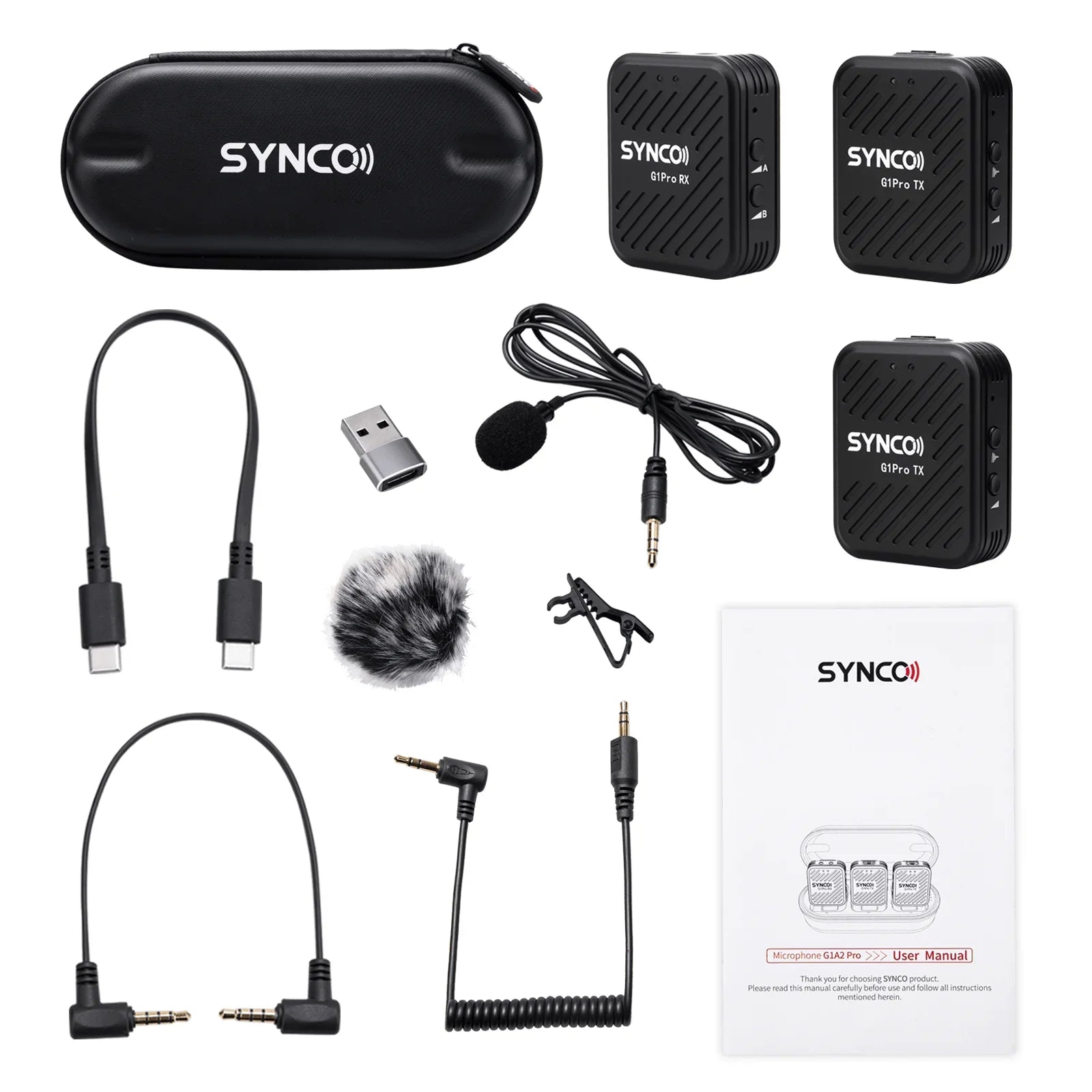 SYNCO G1A2-Pro Ultracompact Digital Wireless Microphone - Vitopal