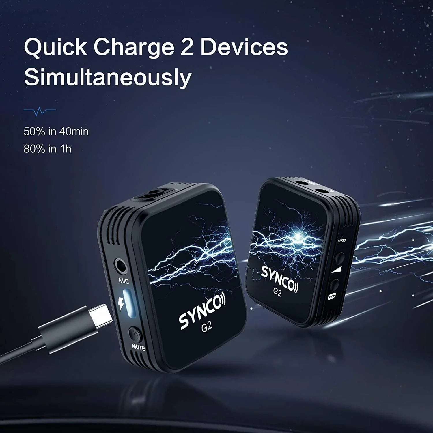 SYNCO G2(A2) 2.4GHz Digital Condenser Wireless Microphone - Vitopal