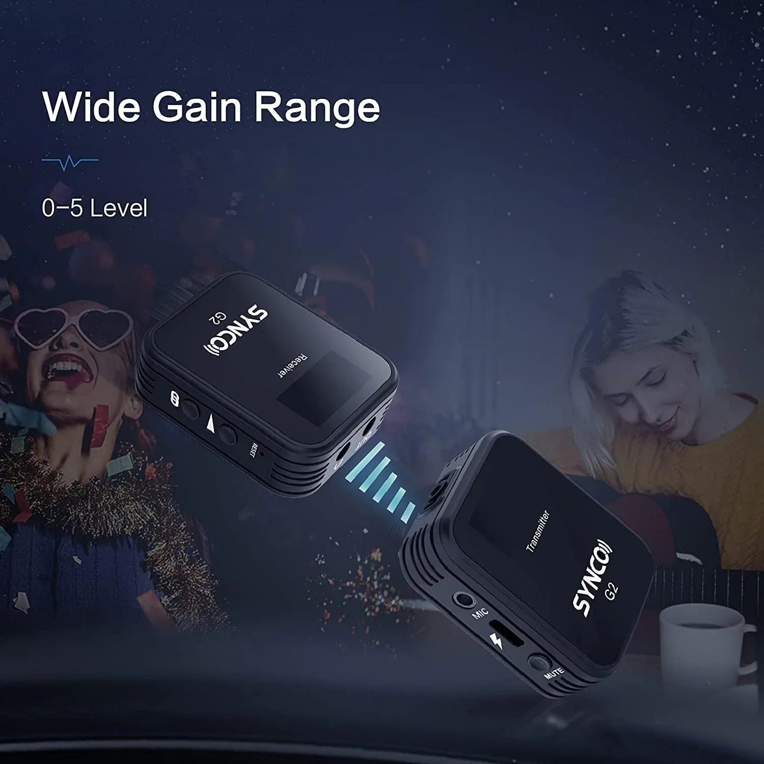 SYNCO G2(A2) 2.4GHz Digital Condenser Wireless Microphone - Vitopal