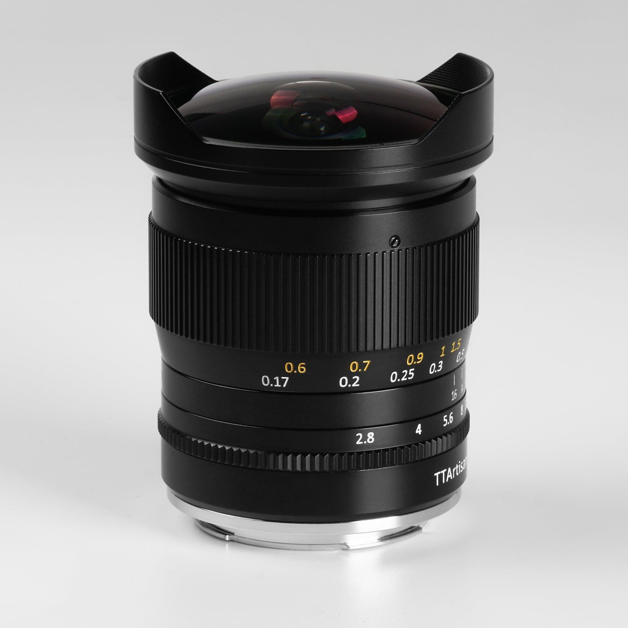 TTArtisan 11mm F2.8 Ultra-Wide Fisheye Full Frame Lens - Vitopal