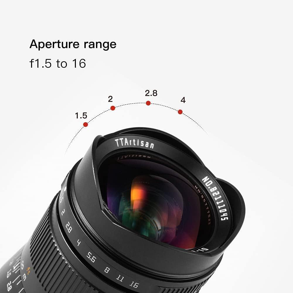 TTArtisan 21mm F1.5 Full Frame Wide Angle Lens - Vitopal
