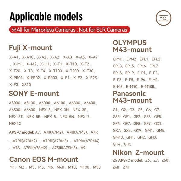 TTArtisan 23mm F1.4 APS-C Wide Angle Prime Lens - Vitopal