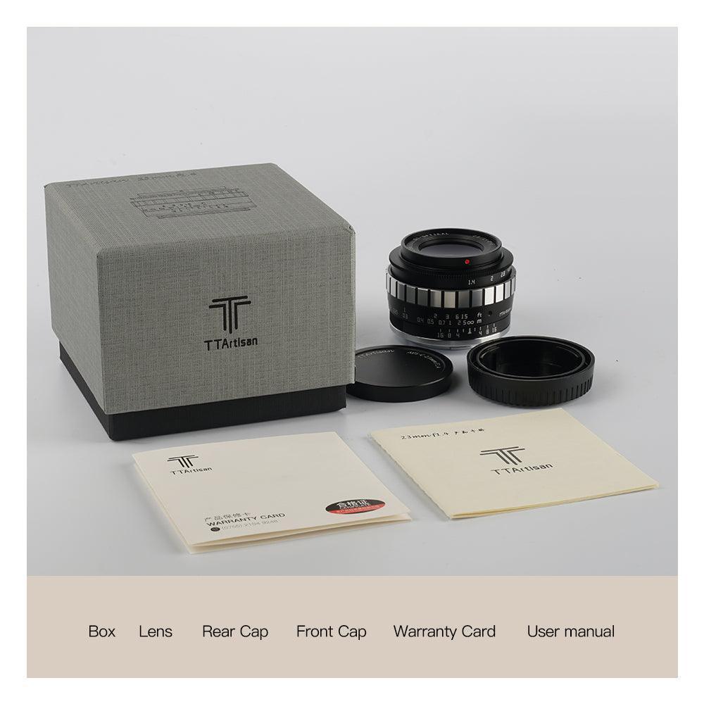 TTArtisan 23mm F1.4 APS-C Wide Angle Prime Lens - Vitopal