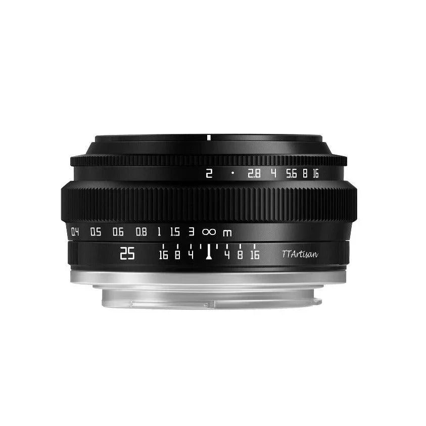 Ttartisan 25Mm F2 Wide-Angle Aps-C Camera Lens Large Aperture Manual