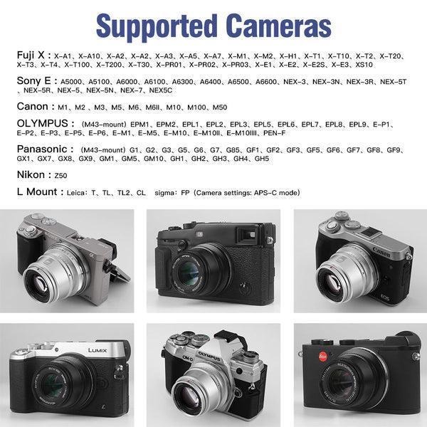 TTArtisan 35mm F1.4 APS-C Manual Focus Lens - Vitopal