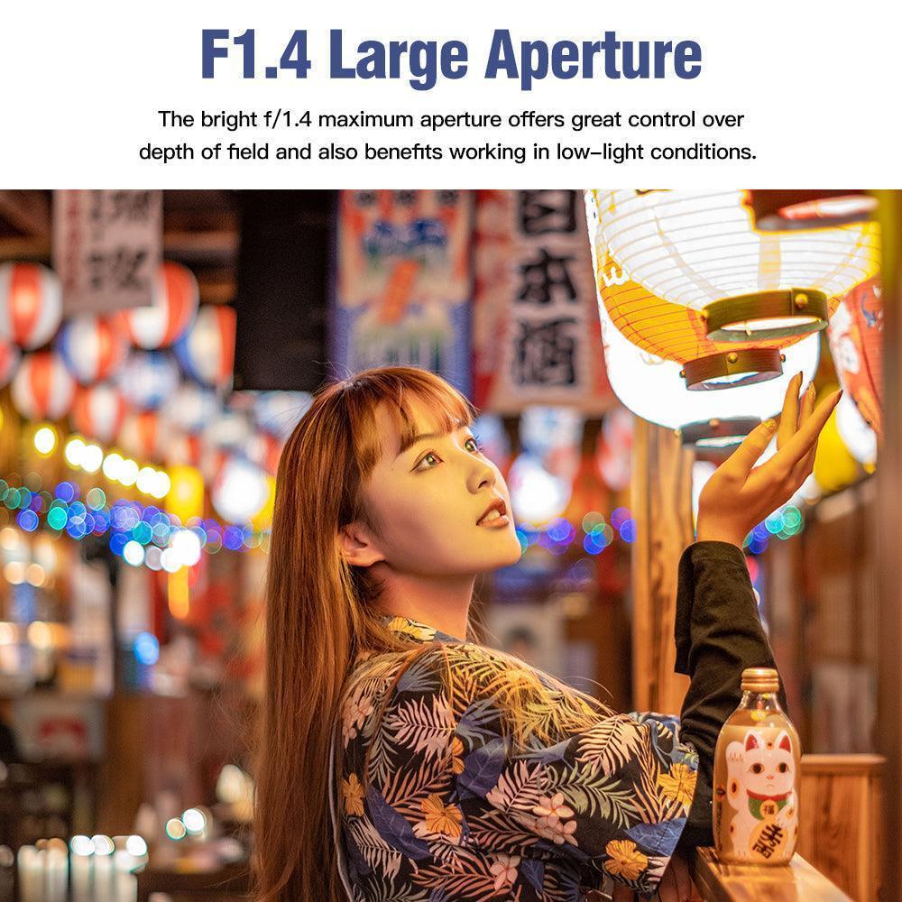 TTArtisan 35mm F1.4 APS-C Large Aperture Manual Focus Lens - Vitopal