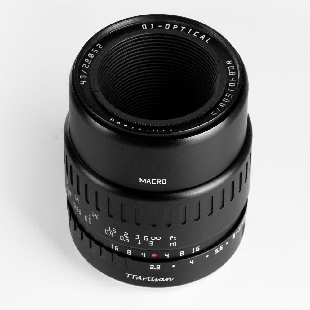TTArtisan 40mm F2.8 Macro Lens Manual Focus APS-C Lens - Vitopal
