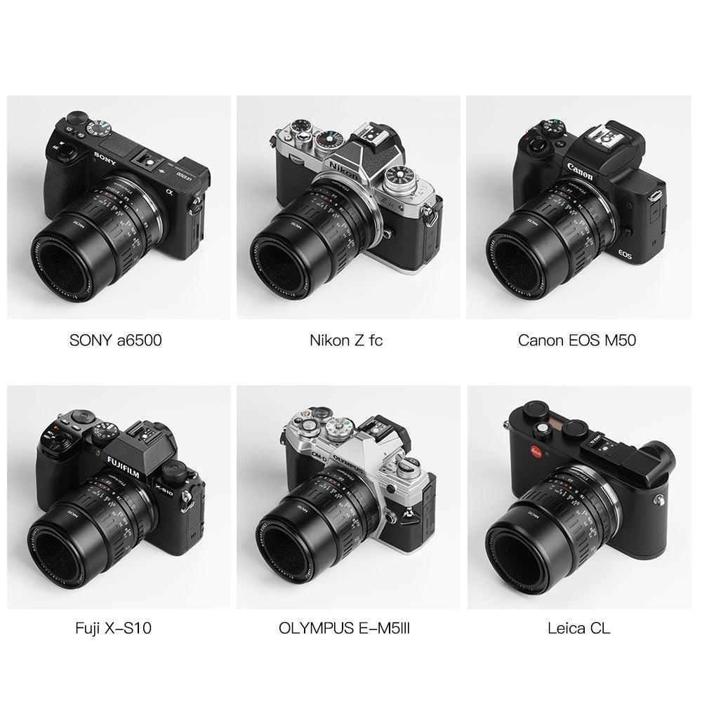 TTArtisan 40mm F2.8 Macro Lens Manual Focus APS-C Lens - Vitopal