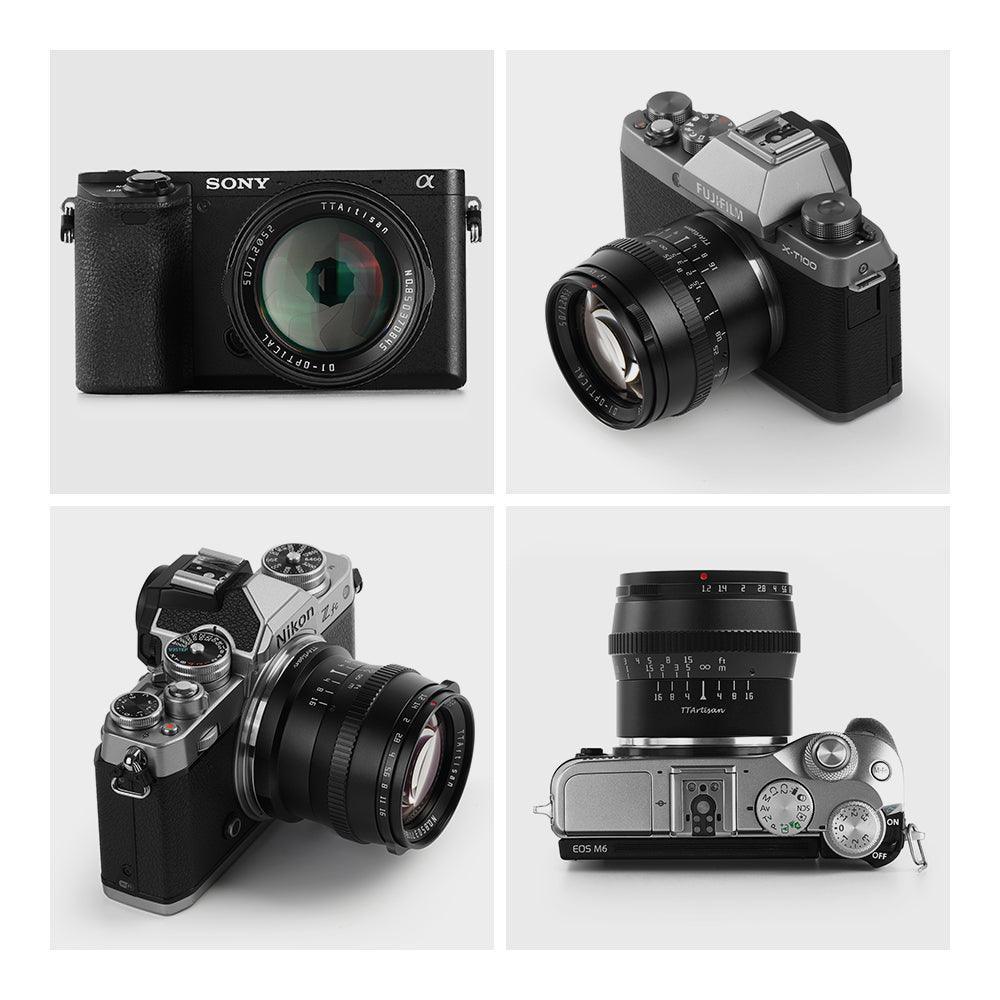 TTArtisan 50mm F1.2 Large Aperture APS-C Lens - Vitopal