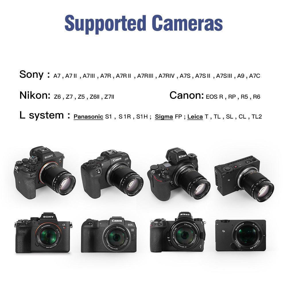 TTArtisan 50mm F1.4 ASPH Full Frame Large Aperture Portrait Manual Focus Lens - Vitopal