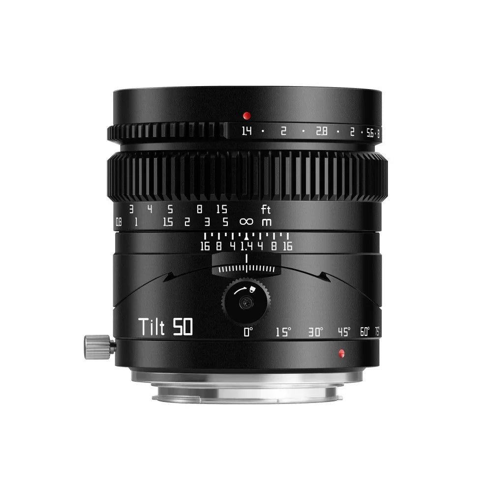 TTArtisan Tilt 50mm F1.4 Large Aperture Full Frame Lens - Vitopal