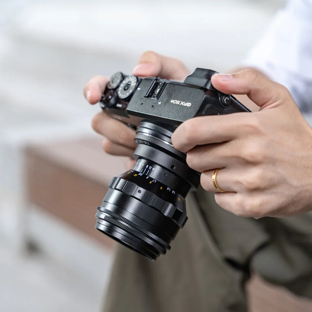 TTartisan 75mm F1.5 Swirly Bokeh Full Frame Lens for M42 Mount - Vitopal