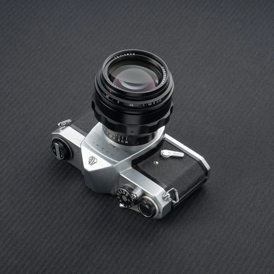 TTartisan 75mm F1.5 Swirly Bokeh Full Frame Lens for M42 Mount - Vitopal