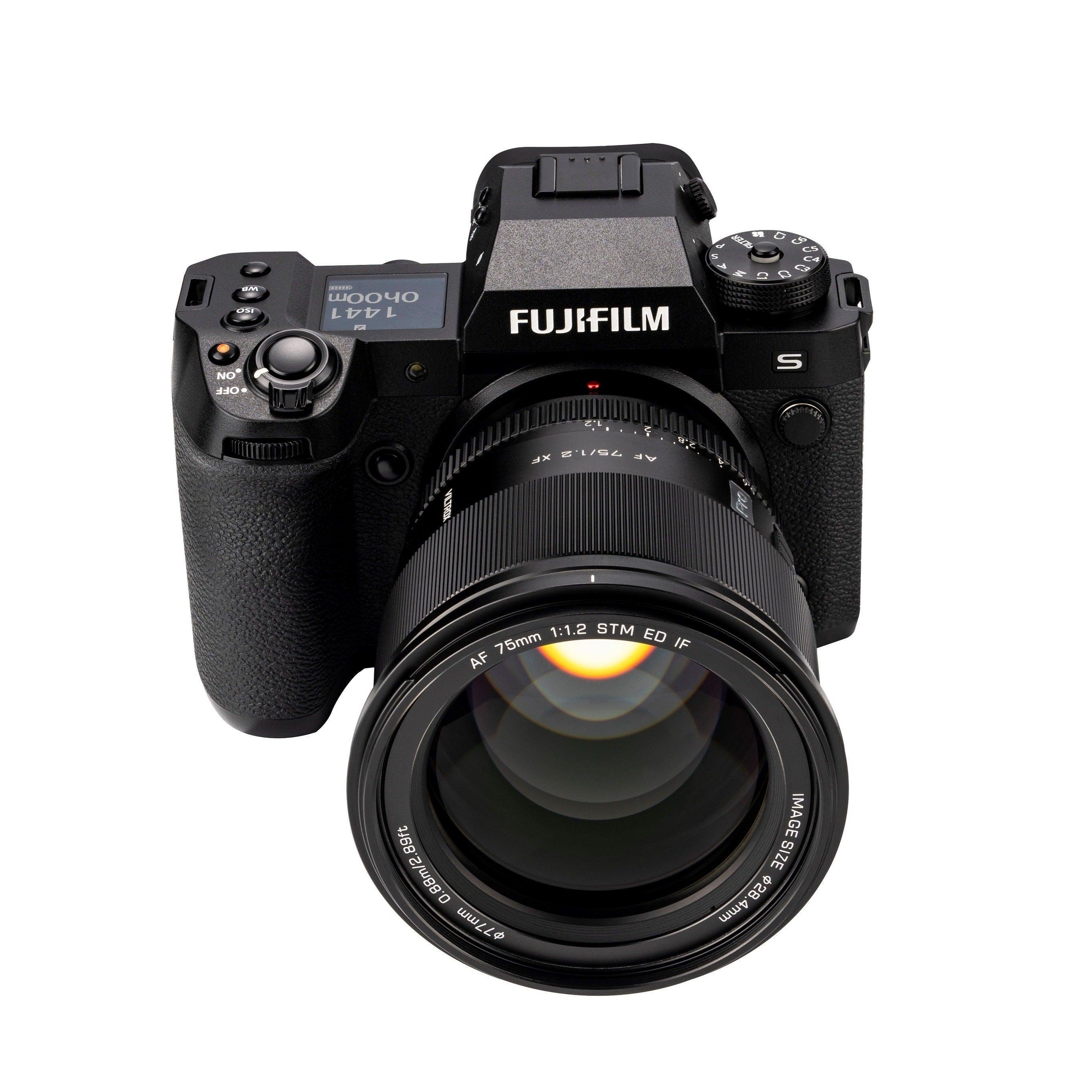 Viltrox AF 75mm F1.2 Pro Large Aperture APS-C Lens for Fujifilm X - Vitopal