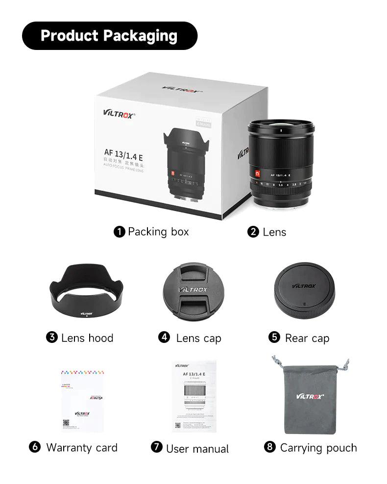 Viltrox AF 13mm F1.4 Ultra Wide Angle APS-C Lens for Sony E Mirrorless Camera - Vitopal