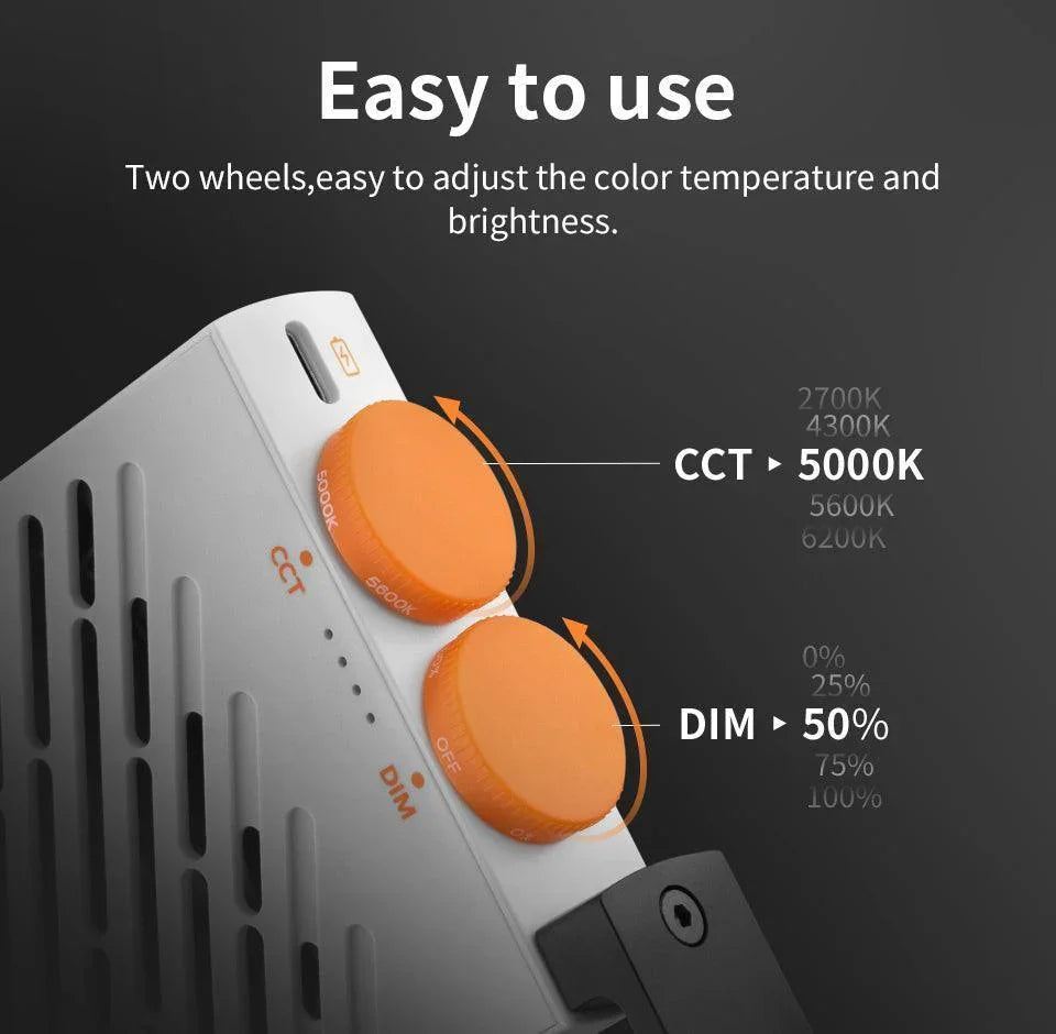 ZHIYUN FIVERAY M40 40W Daylight Powerful Pocket Light - Vitopal