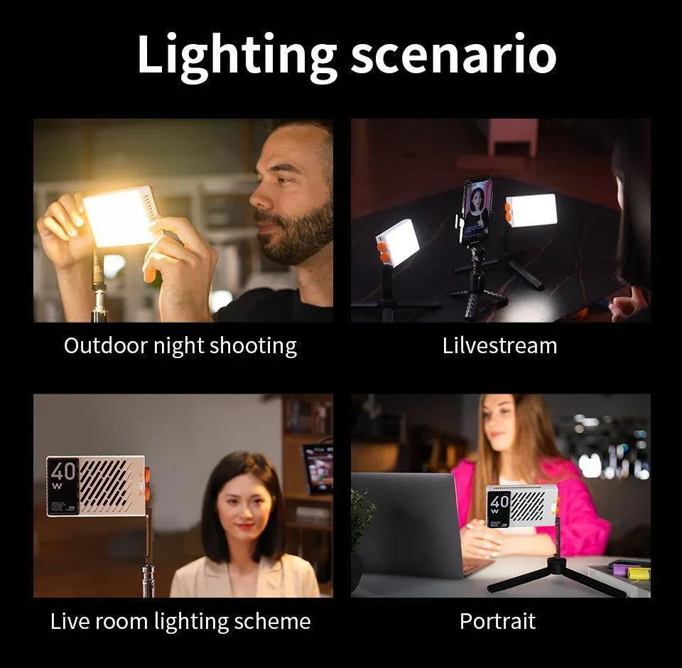 ZHIYUN FIVERAY M40 40W Daylight Powerful Pocket Light - Vitopal