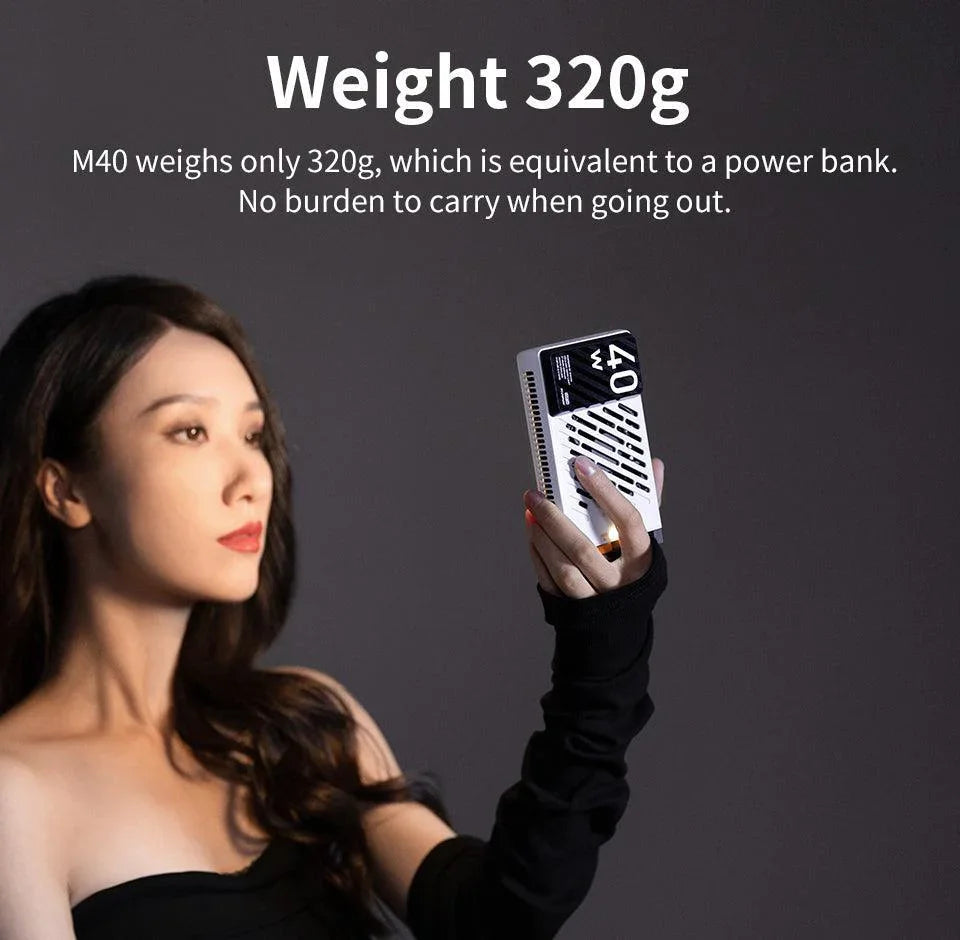 ZHIYUN FIVERAY M40 40W Daylight Powerful Pocket Light - Vitopal