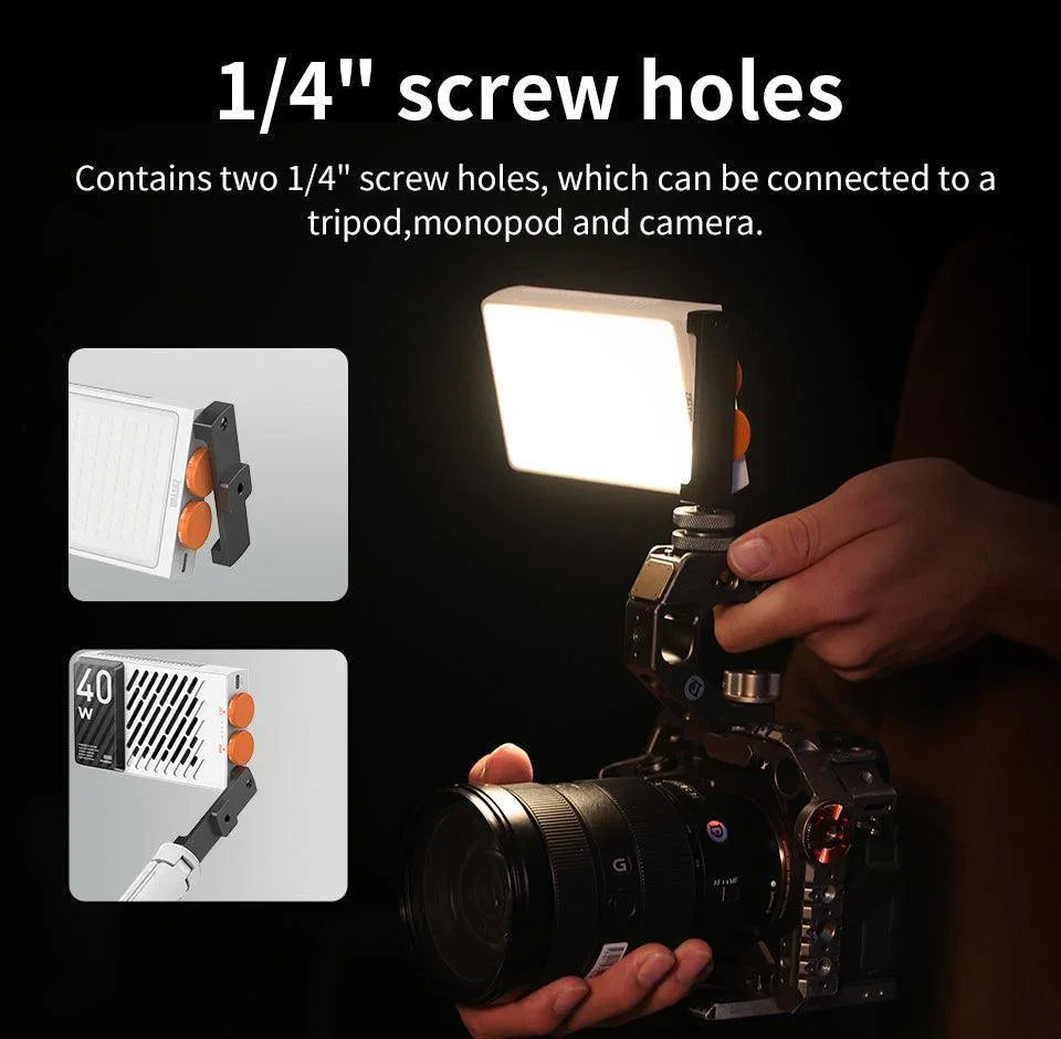 ZHIYUN FIVERAY M40 40W Daylight Powerful Pocket Light - Vitopal