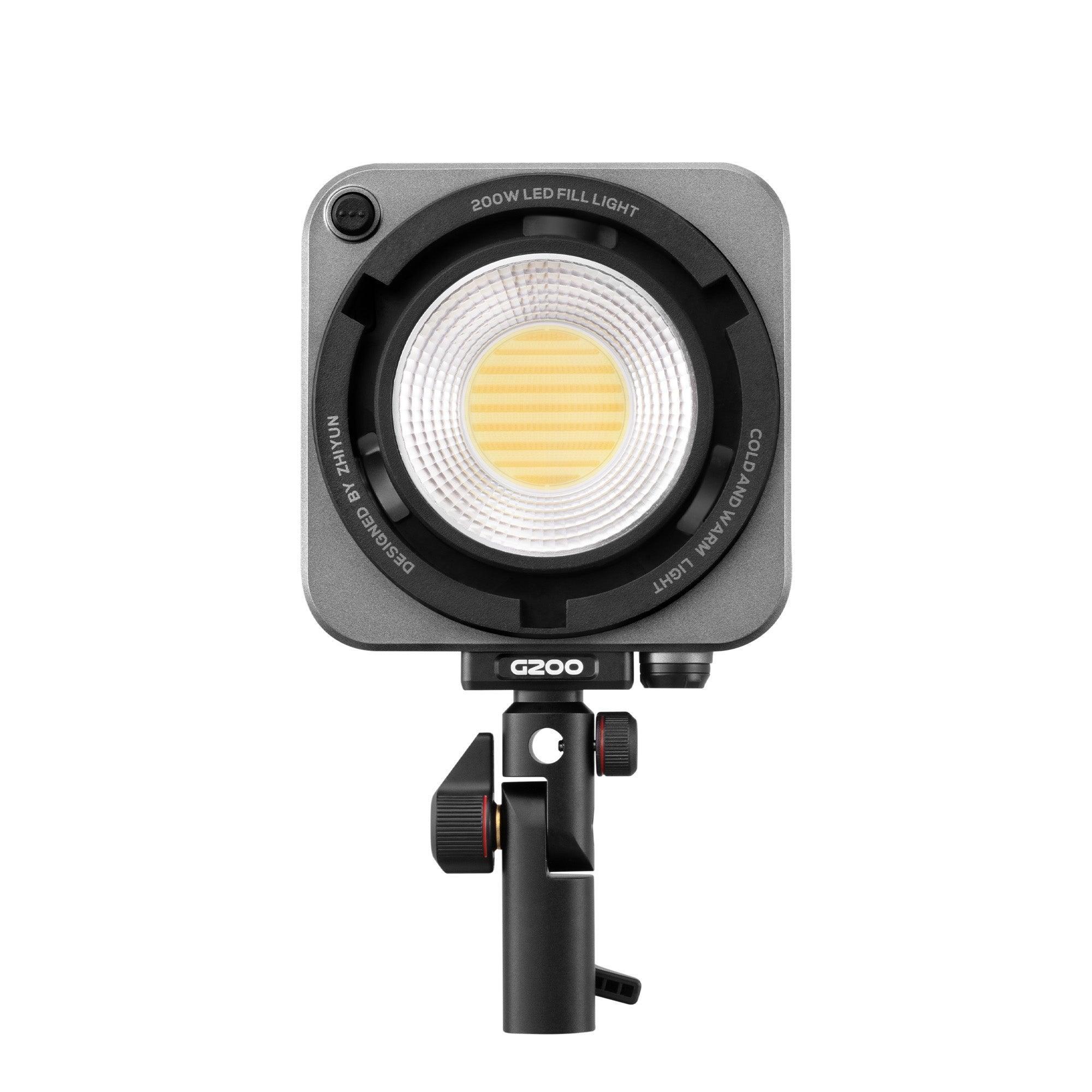 ZHIYUN MOLUS G200 COB Video Light Bowens Mount Camera Light - Vitopal