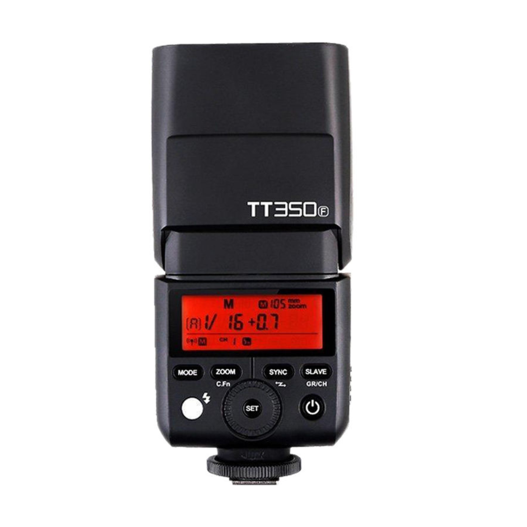 Godox TT350 TTL Cámara Flash 2.4G Sistema X Inalámbrico Flash Speedlite Flash