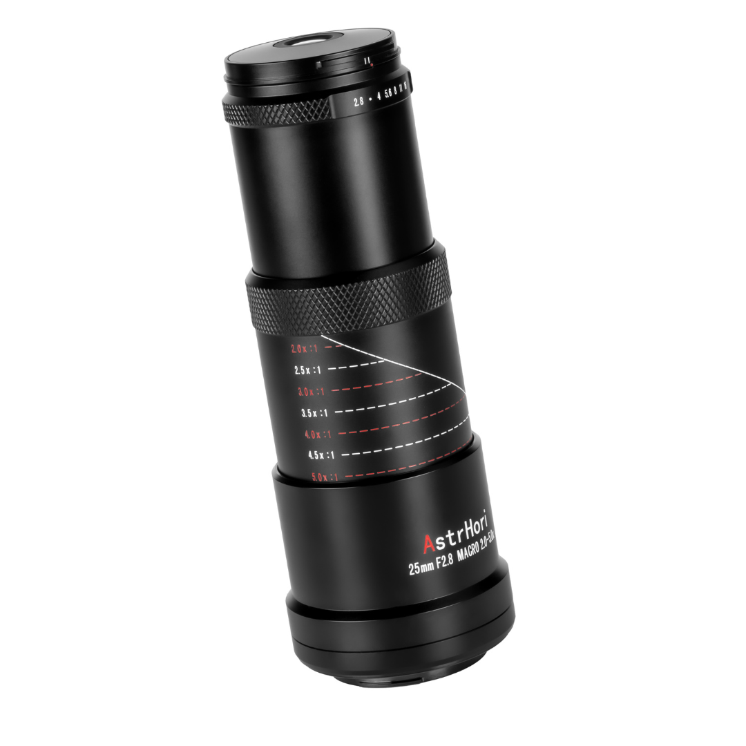 AstrHori 25mm F2.8 2-5x Full Frame Ultra Macro Lens
