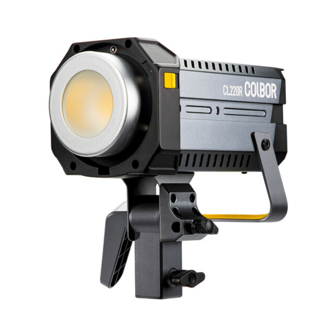 Iluminación de fotografía Colbor CL220R RGB, luz de vídeo LED COB de 220W 