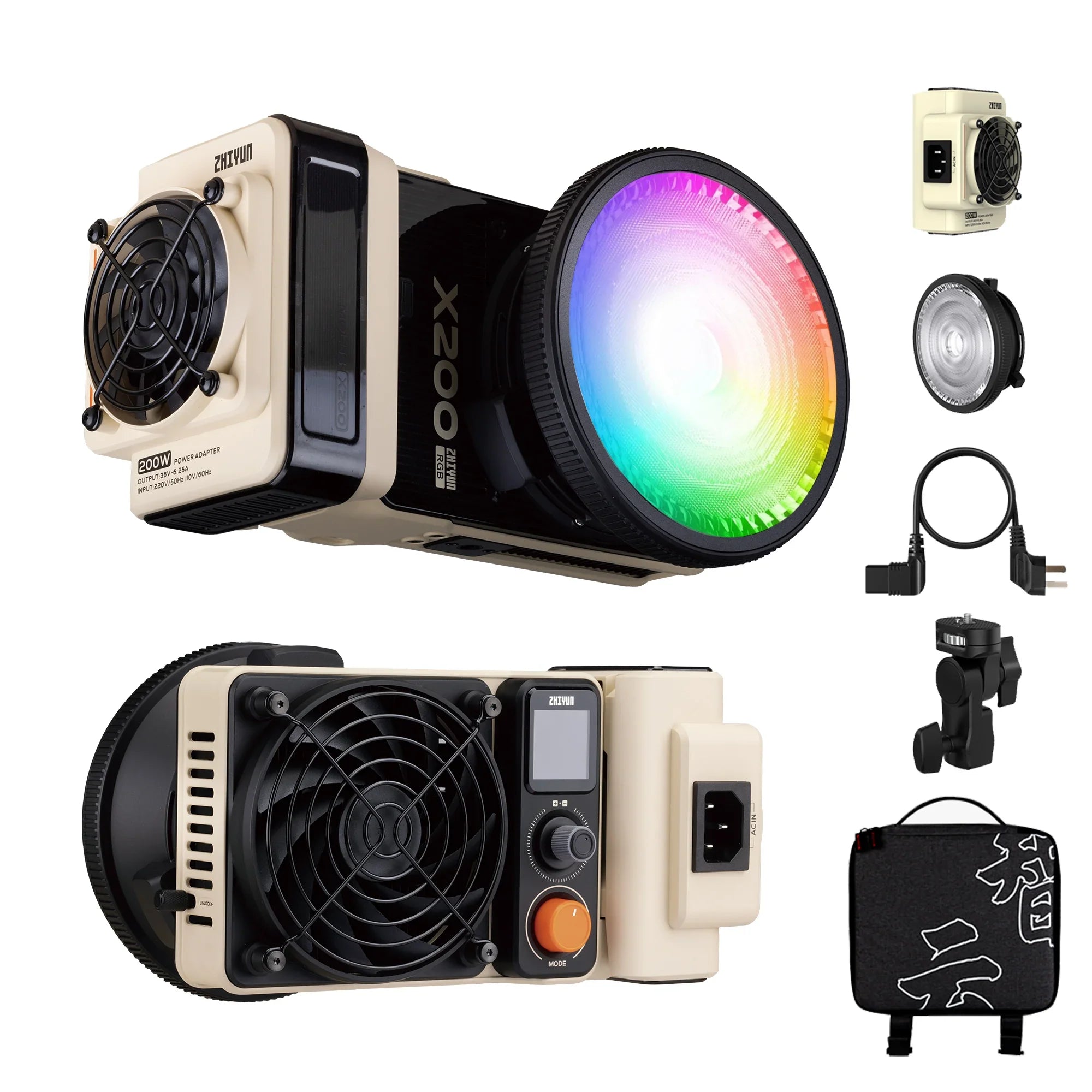 Zhiyun MOLUS X200RGB COB LED Light