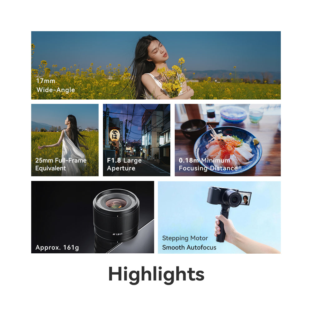 TTArtisan AF 17mm F1.8 APS-C Lens