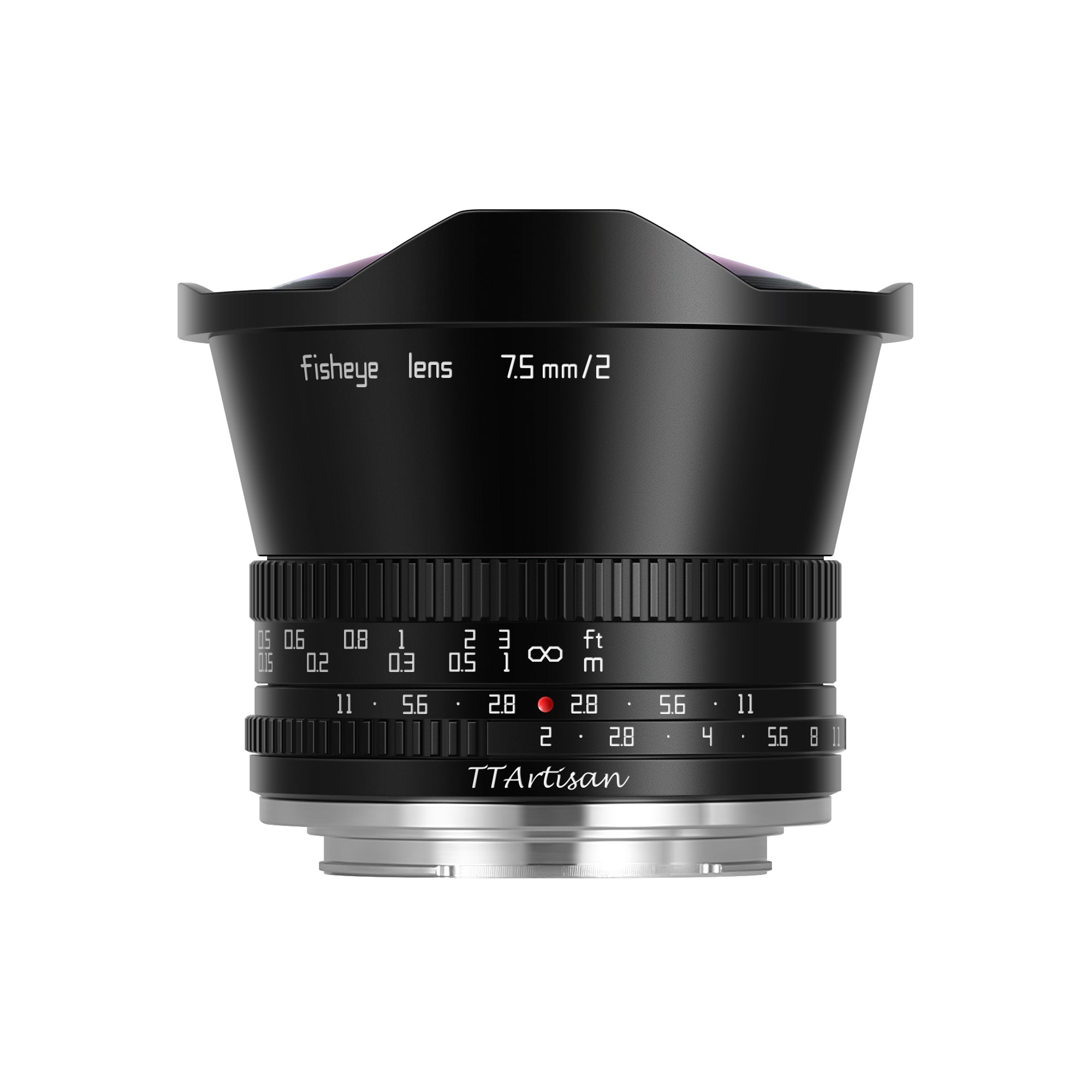 TTArtisan 7.5mm F2 Wide Angle Fisheye APS-C Lens