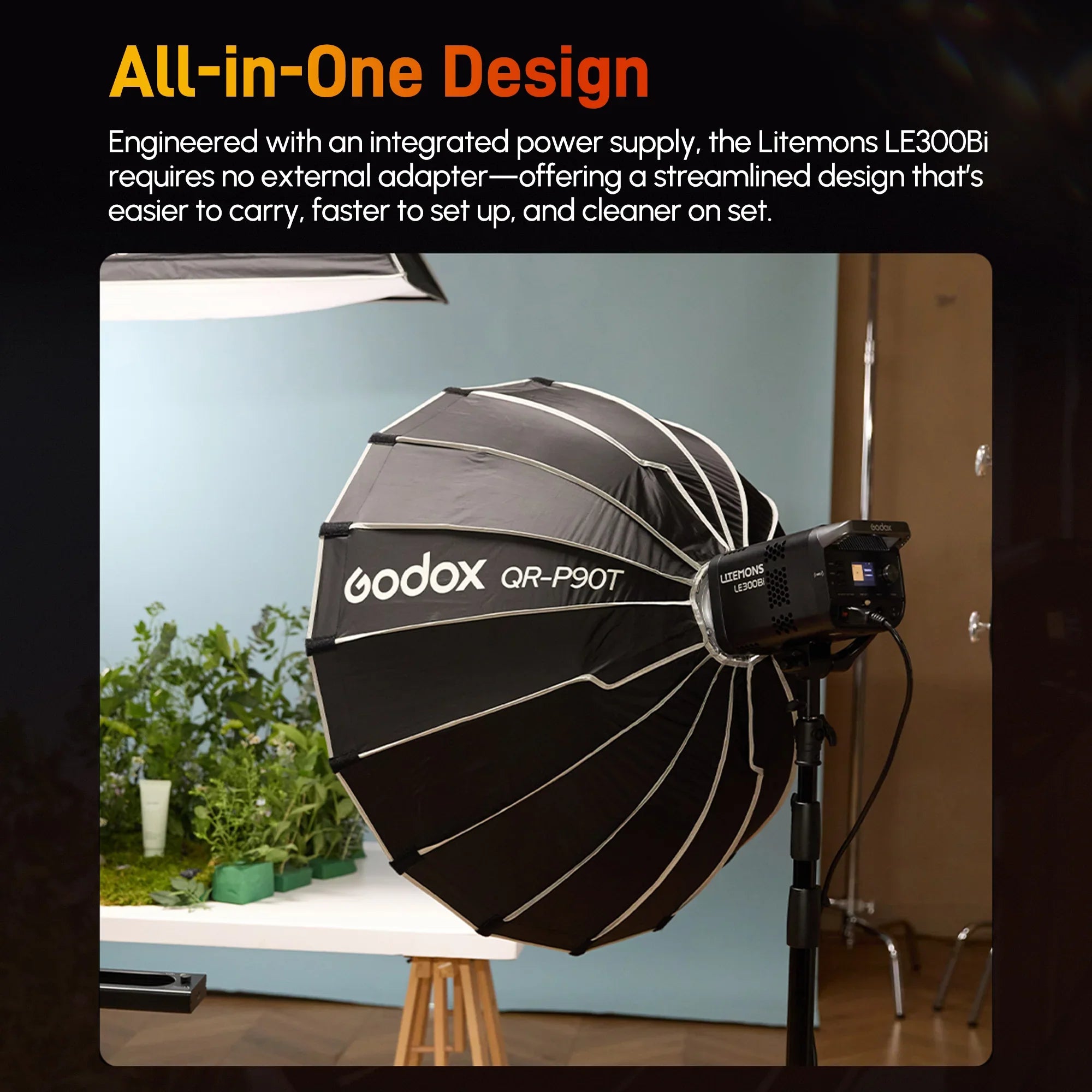 Godox Litemons LE300Bi LED Video Light