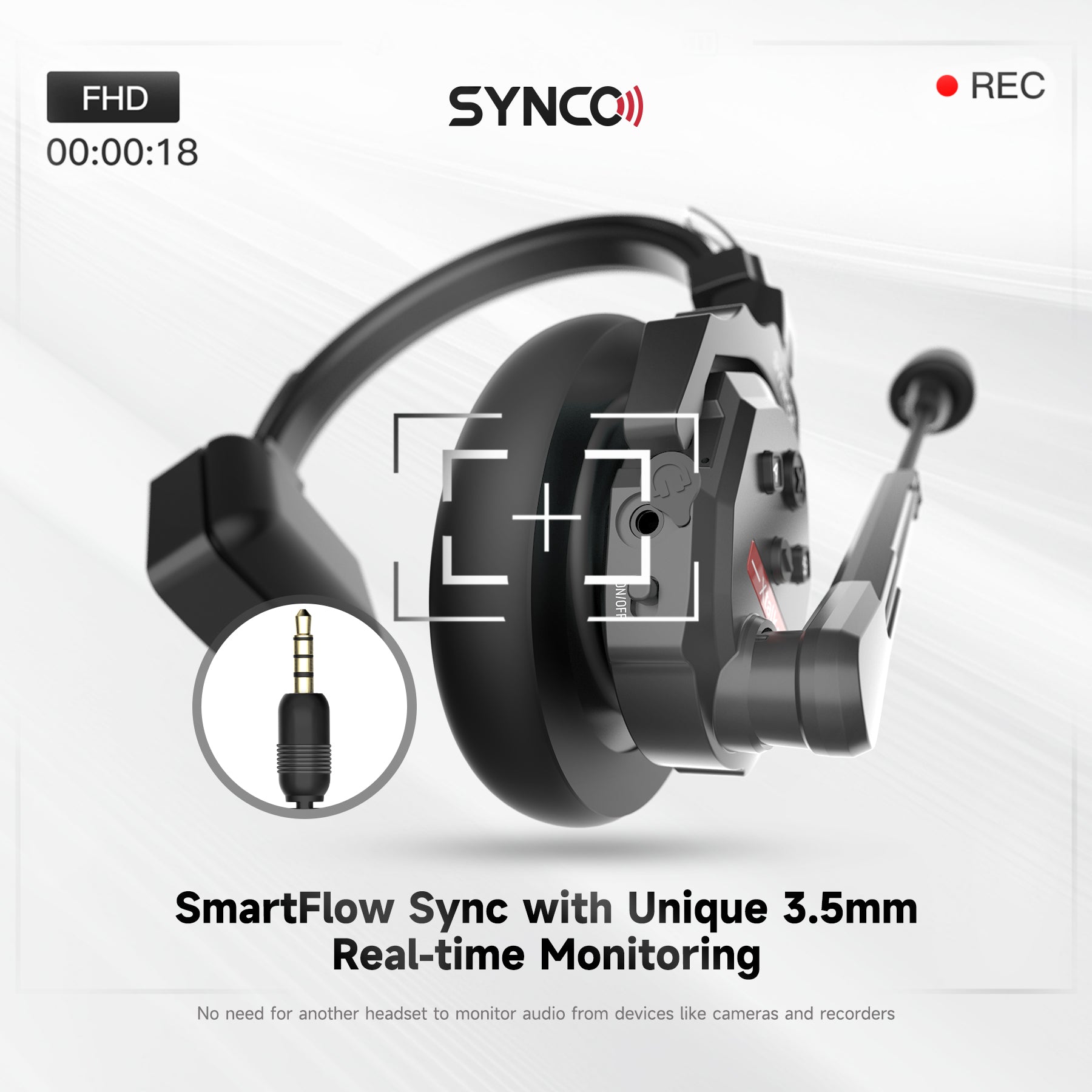SYNCO XTalk X5 2.4GHz Wireless Intercom Headset System